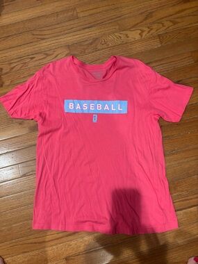 Baseball Lifestyle 101 Paisley Graphic Short Sleeve Tee - Pink